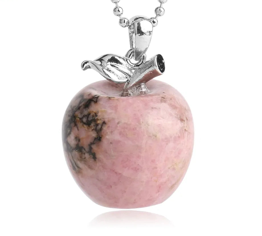 Gemstone Apple Necklace