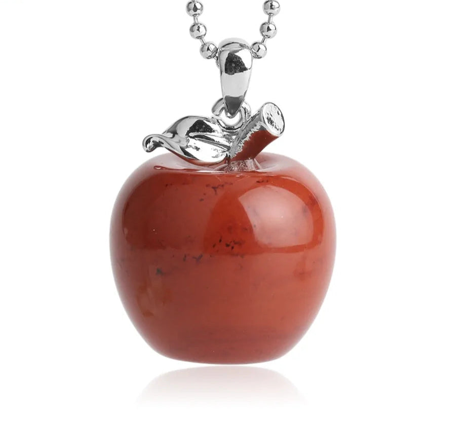 Gemstone Apple Necklace