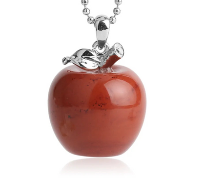 Gemstone Apple Necklace