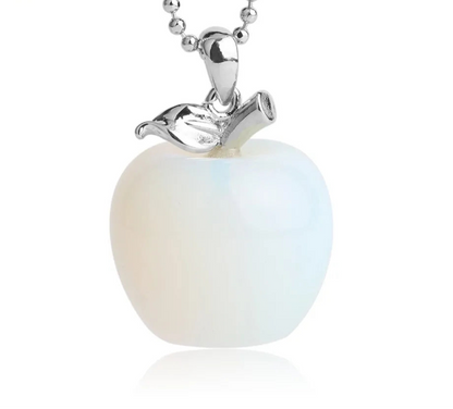 Gemstone Apple Necklace