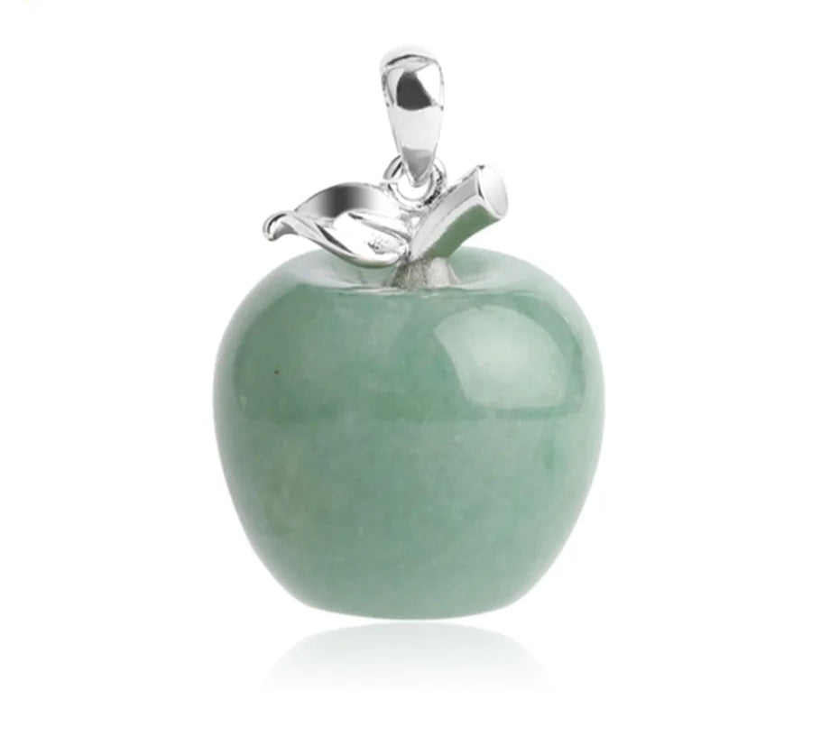 Gemstone Apple Necklace