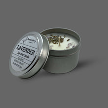 Load image into Gallery viewer, LAVENDER- CRYSTAL INFUSED AROMATHERAPY CANDLE - GreenEnvyCosmetics 
