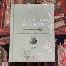 Load image into Gallery viewer, GREEN WICCAN SPELL BOOK (HARDCOVER)- A COMPENDIUM OF MAGICAL KNOWLEDGE
