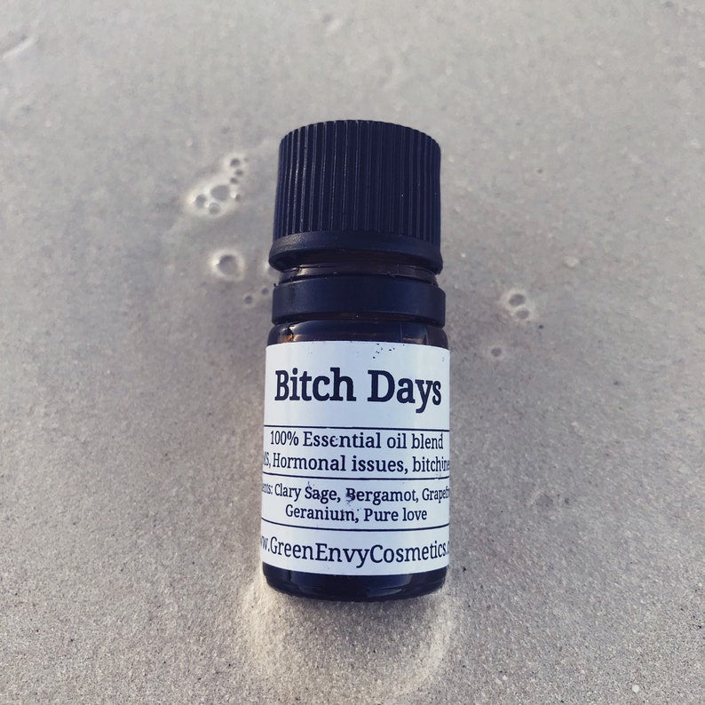 BITCH DAYS- ESSENTIAL OIL BLEND FOR PMS