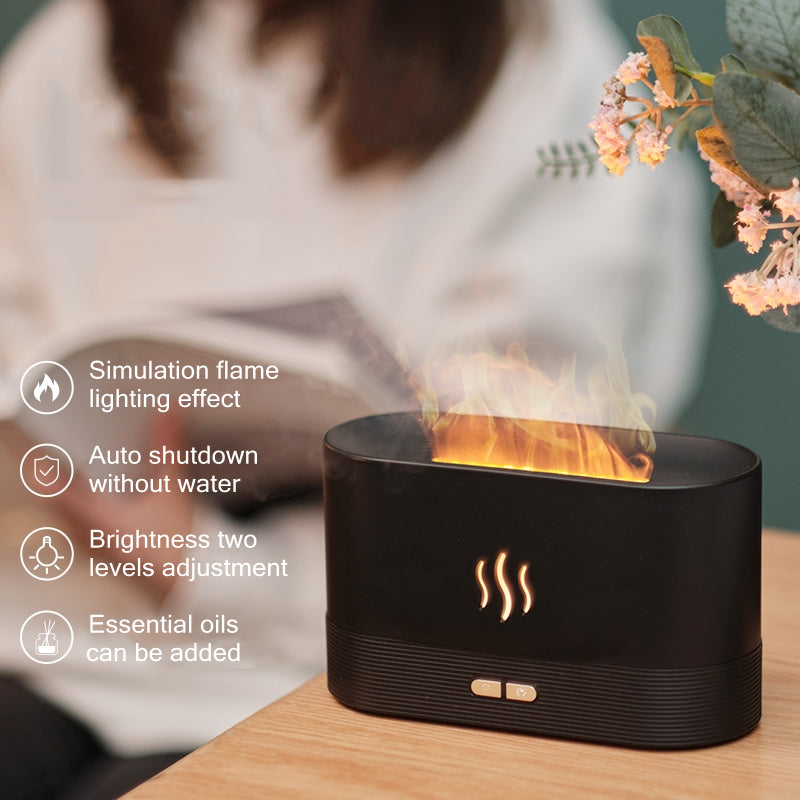 FLAME ESSENTIAL OIL DIFFUSER/ HUMIDIFIER