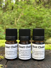 Load image into Gallery viewer, CHAKRA BALANCING ESSENTIAL OIL BLENDS - GreenEnvyCosmetics 
