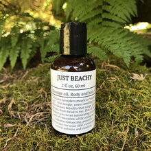 Load image into Gallery viewer, JUST BEACHY- MASSAGE OIL - GreenEnvyCosmetics 
