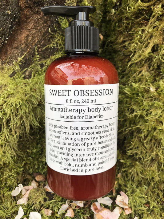 SWEET OBSESSION- AROMATHERAPY BODY LOTION - GreenEnvyCosmetics 