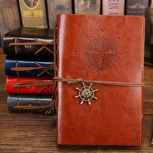 Load image into Gallery viewer, RETRO STYLE LEATHER NOTEBOOK/JOURNAL
