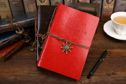 RETRO STYLE LEATHER NOTEBOOK/JOURNAL