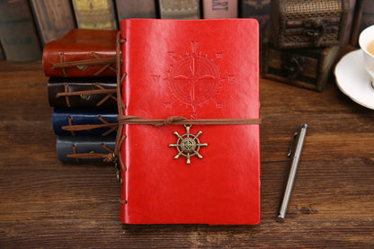 RETRO STYLE LEATHER NOTEBOOK/JOURNAL